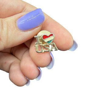 Vintage Avon I love the USA pin
